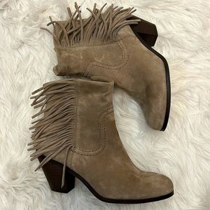 Sam Edelman Louie Leather Western Booties